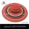 custom 2015 new designs cheap Ladies summer Fashion straw sun hat